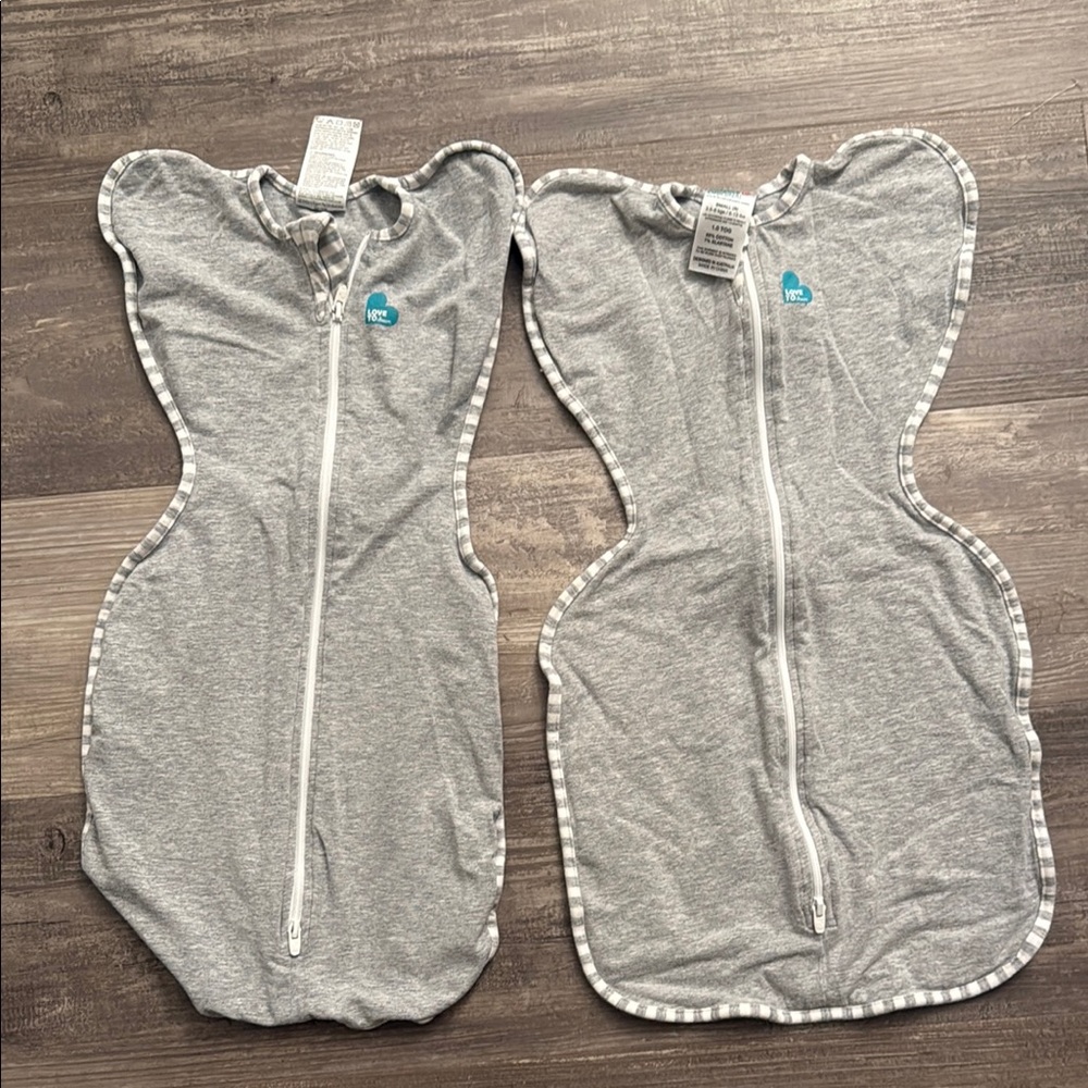 Love to Dream Gray Sleep Sacks Pajamas